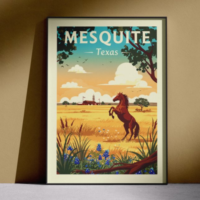 Póster Vintage Mesquite Texas (Subido por el creador)