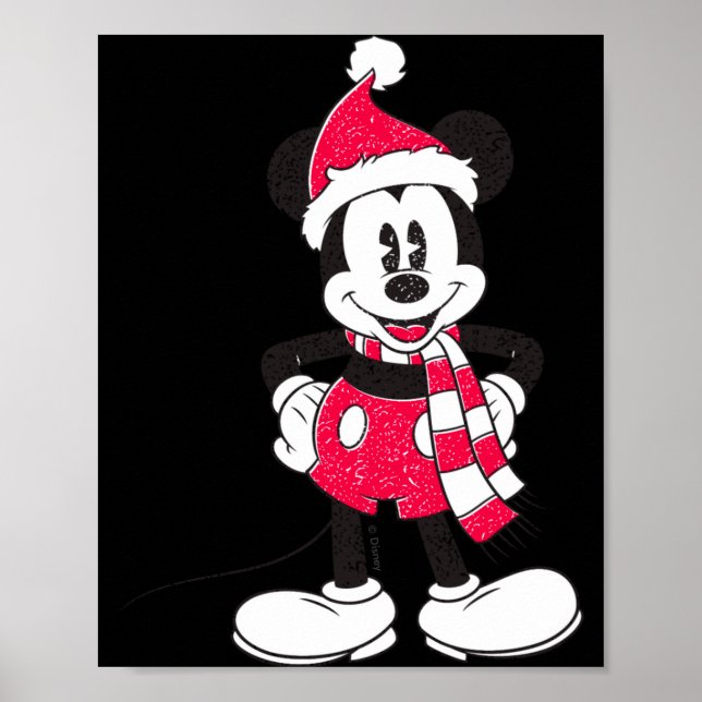 Póster Vintage Mickey Festive Fun  (Frente)