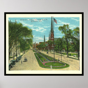 Póster Vintage Milwaukee