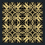Póster Vintage modern art deco abstract geometric seamles<br><div class="desc">Vintage modern art deco abstract geometric seamless golden pattern.
abstract,  art,  art deco,  background,  background,  classic,  color,  dark,  deco,  decor,  decoration,  decorative,  decor,  diagonal,  elegant,  element,  fabric,  fashion,  geometric,  geometrical,  vintage,  illustration,  retro, </div>