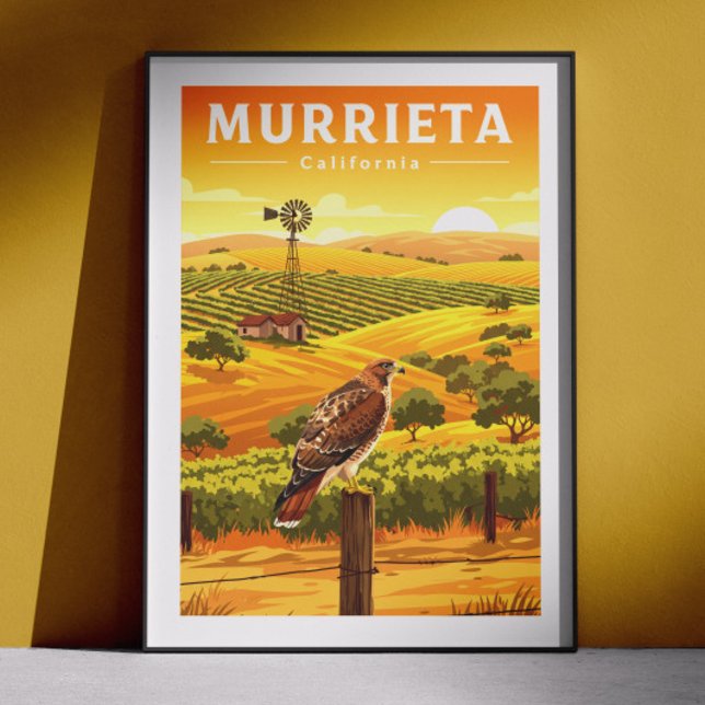 Póster Vintage Murrieta California (Subido por el creador)