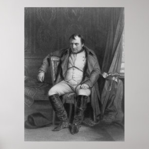 Póster Vintage Napoleón Bonaparte