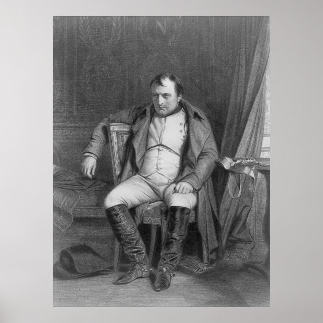 Póster Vintage Napoleón Bonaparte (Frente)