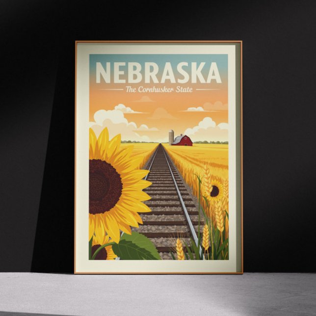 Póster Vintage Nebraska (Subido por el creador)