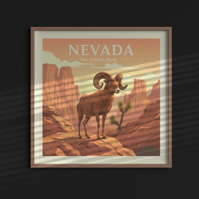Póster Vintage Nevada (Subido por el creador)