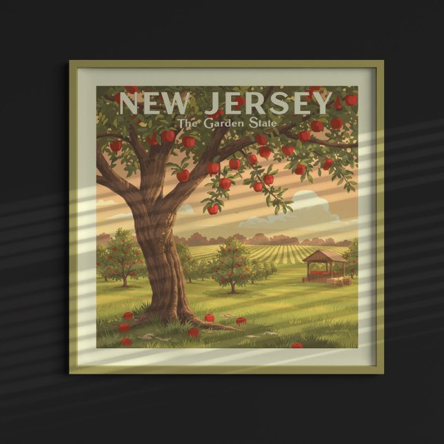 Póster Vintage New Jersey (Subido por el creador)