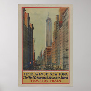 Póster Vintage New York City Poster