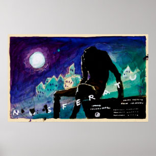 Póster Vintage Nosferatu
