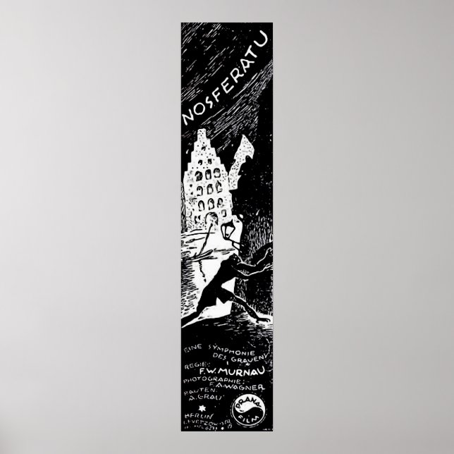Póster Vintage Nosferatu (Frente)