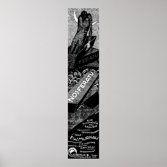 Póster Vintage Nosferatu (Frente)