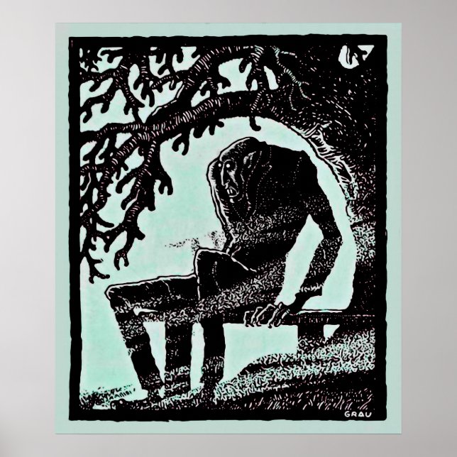 Póster Vintage Nosferatu (Frente)