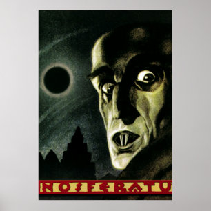 Póster Vintage Nosferatu Promo Art