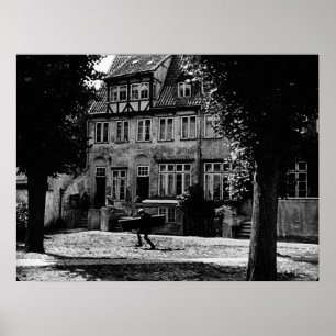 Póster Vintage Nosferatu todavía película