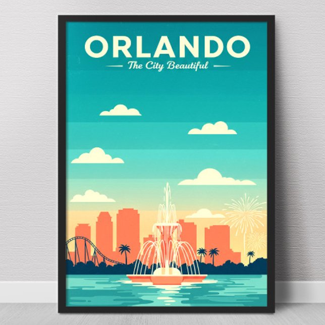 Póster Vintage Orlando (Subido por el creador)