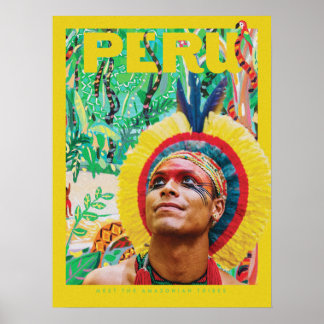 Póster Vintage Peru Poster
