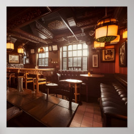 Póster Vintage Pub Poster