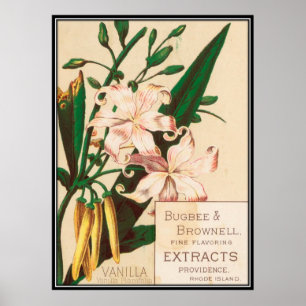 Póster Vintage : publicidad alimentaria -