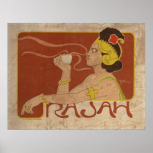 Póster Vintage Rajah