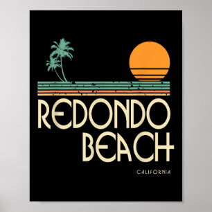 Póster Vintage Redondo Beach California