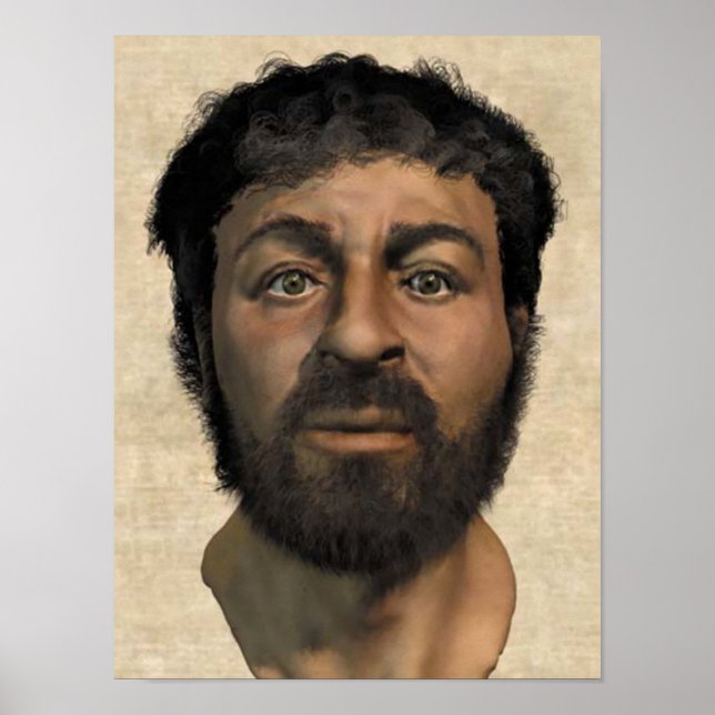 Póster Vintage, sagrado Jesús, artista, poster (Frente)