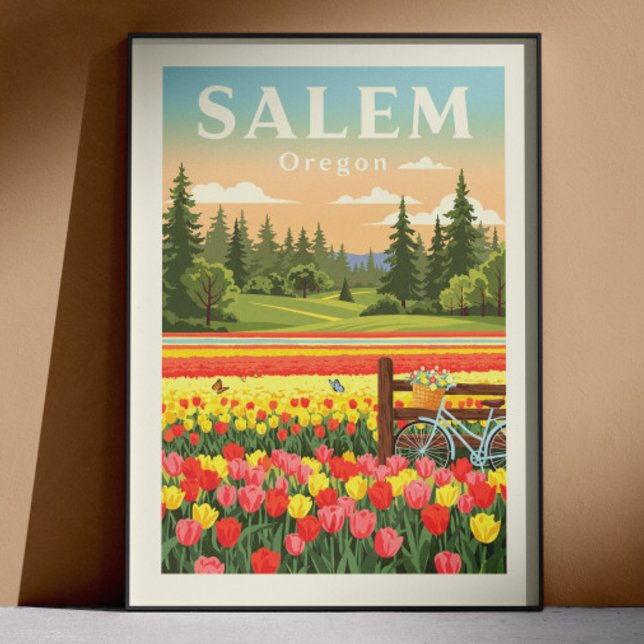 Póster Vintage Salem Oregon (Subido por el creador)
