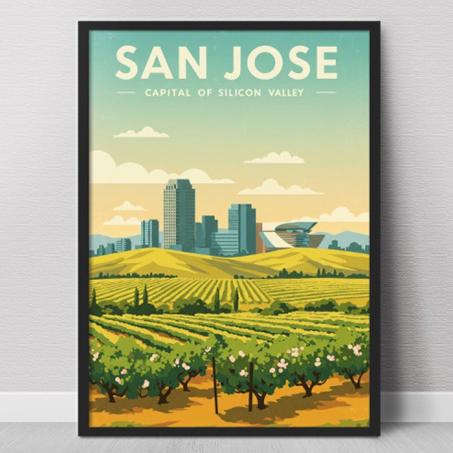 Póster Vintage San José (Subido por el creador)
