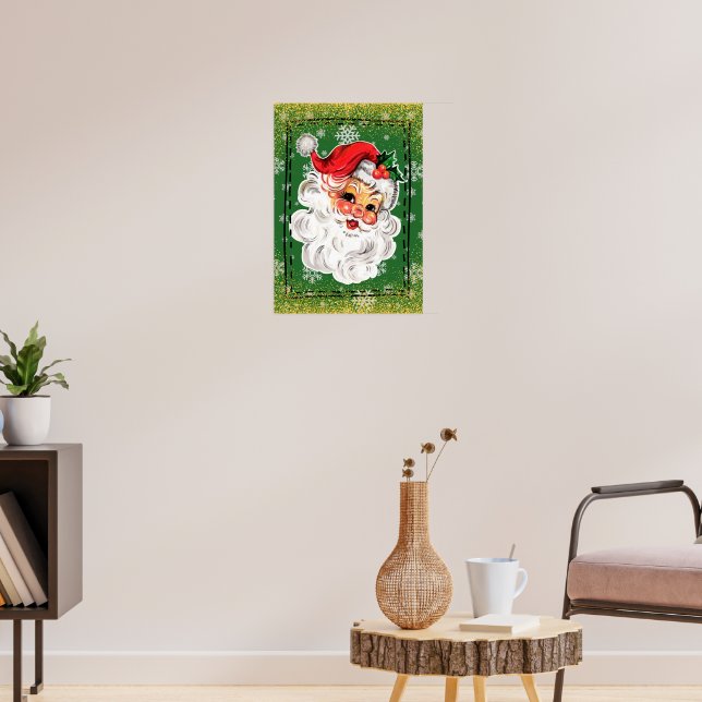 Póster Vintage Santa Poster (Salón 3)