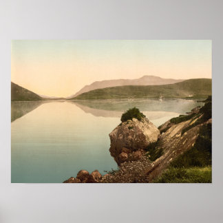 Póster Vintage Seascape Galway Irlanda Poster