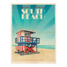 Vintage South Beach Florida