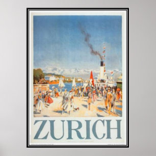Póster Vintage Suiza -