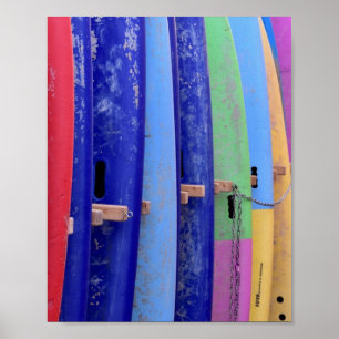 Póster Vintage Surfboards
