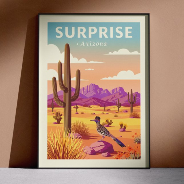 Póster Vintage Surprise Arizona (Subido por el creador)
