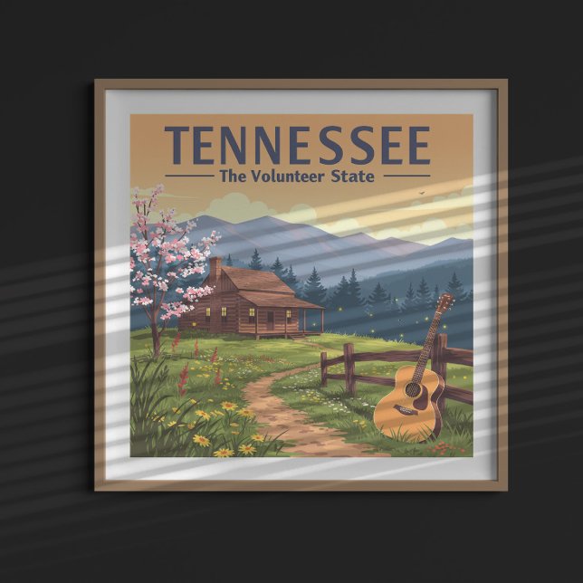 Póster Vintage Tennessee (Subido por el creador)