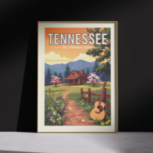 Póster Vintage Tennessee