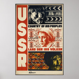 Póster Vintage URSS