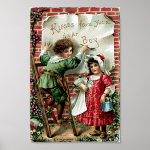 Póster Vintage Valentine