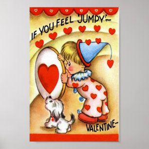 Póster Vintage Valentine