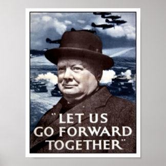 Póster Vintage Vamos Juntos Poster