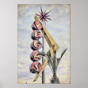 Póster Vintage Vegas Poster