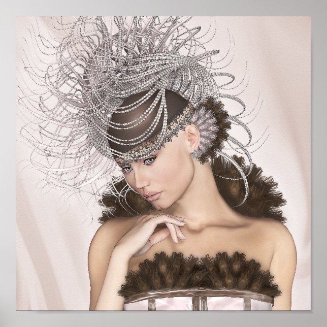 Póster Vintage Vogue (Frente)