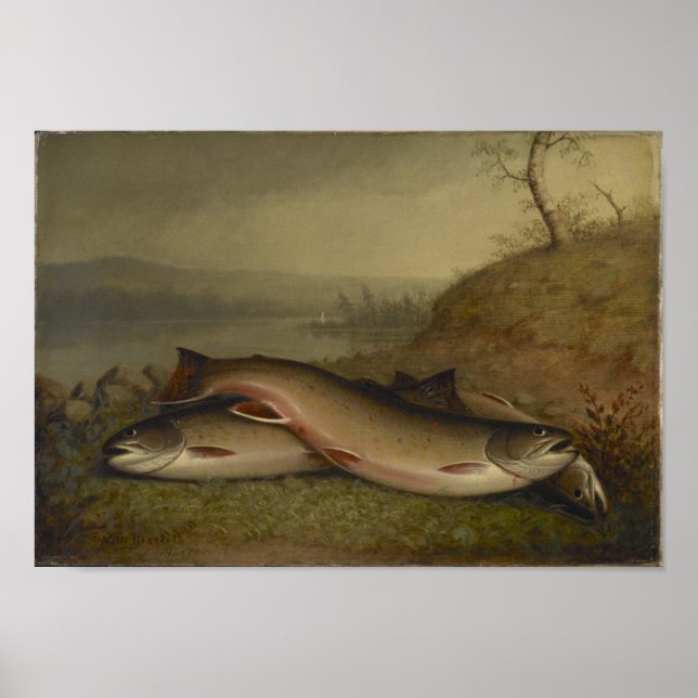 Póster Vintage Walter Brackett Trout (Frente)