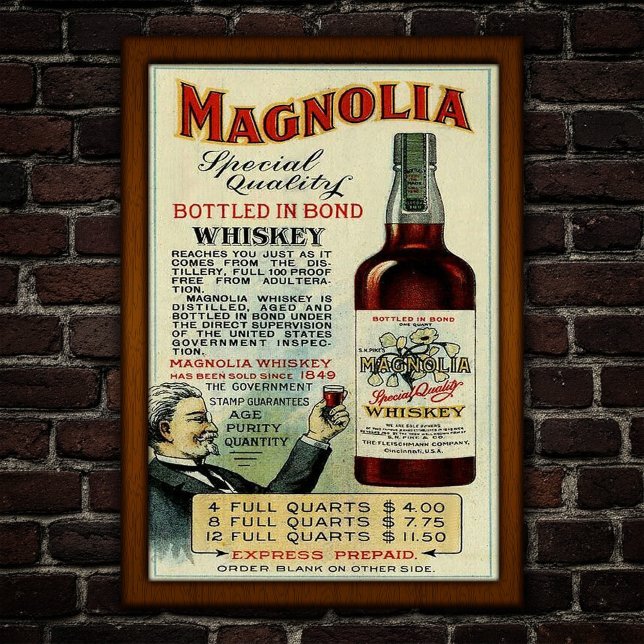Póster Vintage Whiskey Advertising (Subido por el creador)