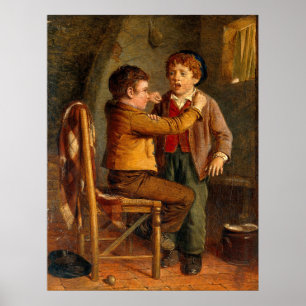 Póster Vintage William Hemsley El Joven Dentista