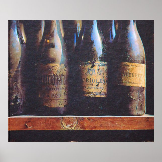 Póster Vintage Wine (Frente)