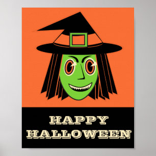 Póster Vintage Witch