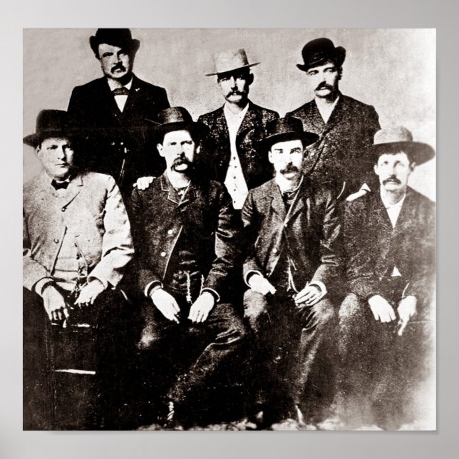 Póster Vintage Wyatt Earp Poster (Frente)
