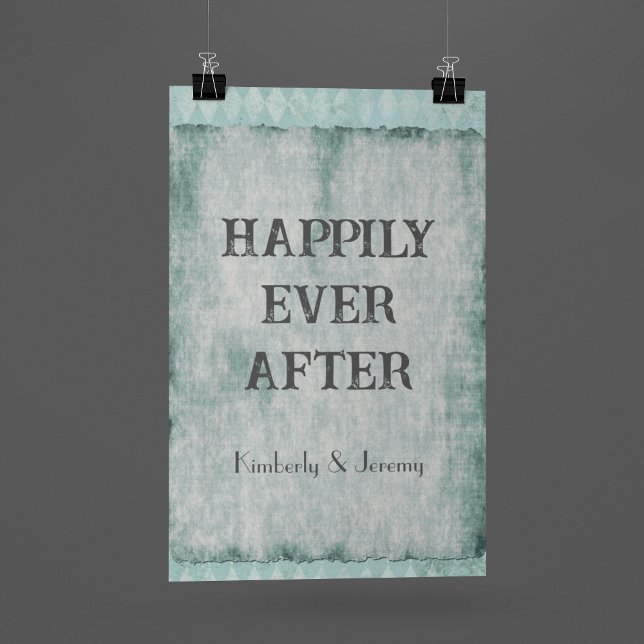 Póster Vintage y Desvanecido Verde Agregue lo Suyo  (Subido por el creador)