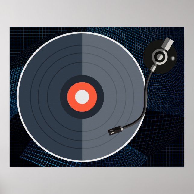Póster Vinyl Record Poster (Frente)