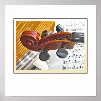 Póster Viola print