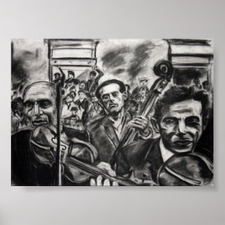 Póster violadores callejeros